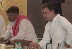When Rahul Gandhi ate with labourers in Chhattisgarh