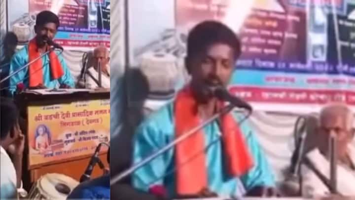 Pushpa Song in Bhajan style, video goes to viral ભજનની સ્ટાઇલમાં ફિલ્મ 'પુષ્પા'નું આ ગીત સાંભળીને થઈ જશો ખુશ, જુઓ વીડિયો