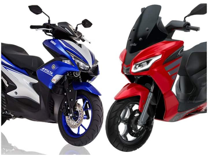 Yamaha Aerox 155 vs Aprilia SXR 160 scooter comparison Check here price features and more Yamaha Aerox 155 और  Aprilia SXR 160 स्कूटर में कौनसा है आपके लिए बेहतर, जानिए