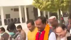 UP Elections: Ground visuals when Keshav Prasad Maurya filed nominations from Sirathu