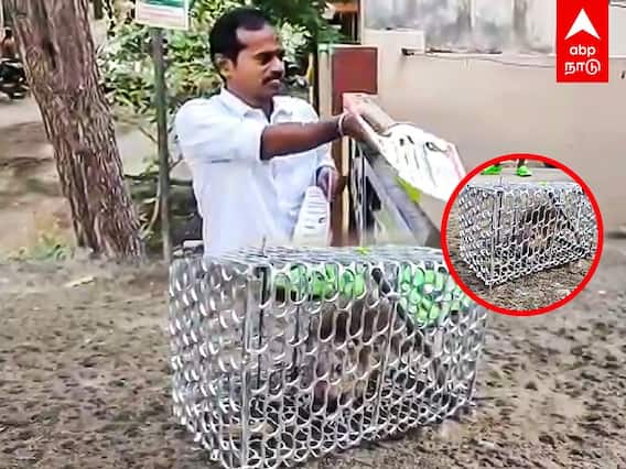 எலிக்கூண்டுடன் பிரச்சாரம்.. வித்தியாசமான வாக்குறுதிகள்...கரூர் வேட்பாளரின் அலப்பறைகள்!