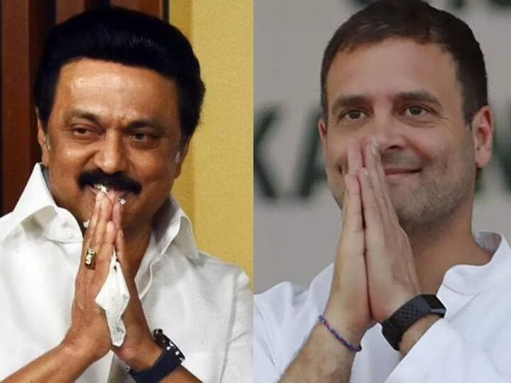 Congress MP Rahul Gandhi gave voice for Tamil Nadu in Parliament Thanks posted on Chief Minister Stalin's Twitter page CM Stalin Thanks Rahul Gandhi | தமிழர்களின் குரலாக உரையாற்றிய ராகுல் காந்திக்கு நன்றி... முதலமைச்சர் முக ஸ்டாலின் ட்வீட்..