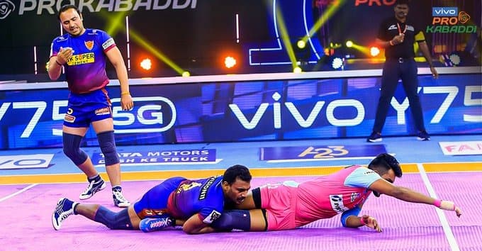 Pro Kabaddi PKL 8 Highlights: Jaipur Pink Panthers wins 38-28 against  table-topper Patna Pirates, Super 10 for Deepak Hooda - Sportstar