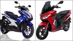Yamaha Aerox 155 Vs Aprilia SXR 160: Scooter Comparison & Review | Full Specifications