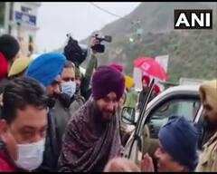 Punjab Election 2022: चुनाव से पहले मां वैष्णो के दरबार पहुंचे Navjot Singh Sidhu, लिखा - दुष्टों दा विनाश कर, पंजाब दा कल्याण कर...