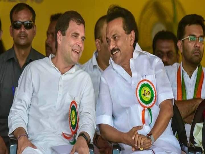 congress leader rahulgandhi thanks mk stalin and said tamil peoples are his brother and sister Rahulgandhi Thanks MK Stalin :
