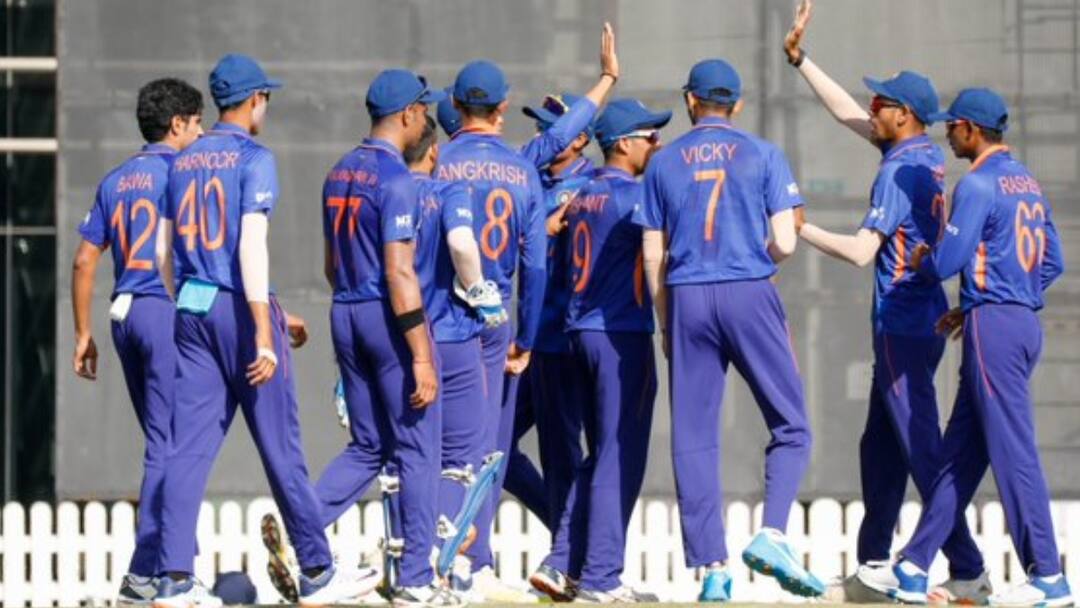 IND vs AUS Under 19 WC : India beat Australia by 96 runsin Semifinal અંડર 19 વર્લ્ડકપની સેમી ફાઈનલમાં ઓસ્ટ્રેલિયાને મસળી ભારત ફાઈનલમાં, જાણો કોણ રહ્યો જીતનો હીરો ?