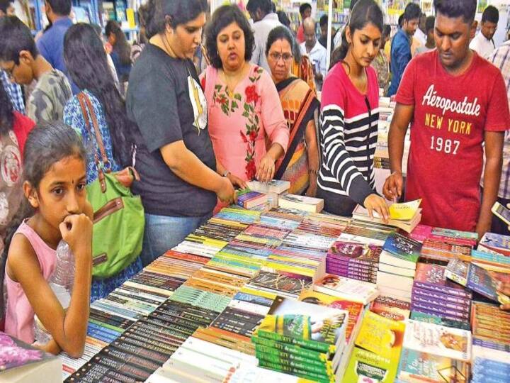 Chennai Book Fair 2022 Dates Begin from February 16 to March 6 - Tamil nadu Gov Chennai Book Fair: புத்தக பிரியர்களுக்கு ஹேப்பி நியூஸ் ..! புத்தகக் கண்காட்சிக்கு அனுமதி அளித்தது தமிழக அரசு