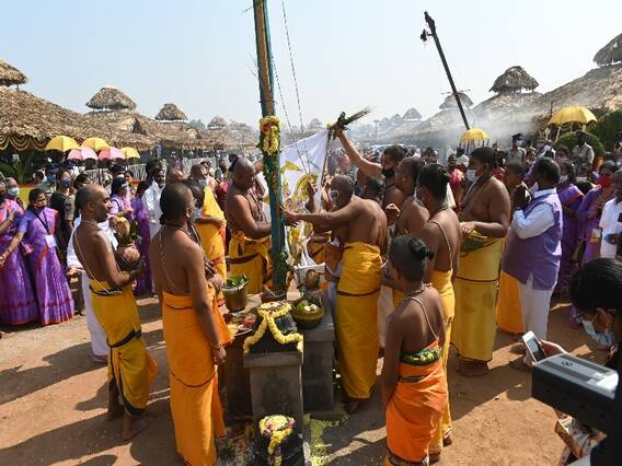 రెండో రోజు వైభవంగా రామానుజ సహస్రాబ్ధి వేడుకలు రెండో రోజు వైభవంగా రామానుజ సహస్రాబ్ధి వేడుకలు