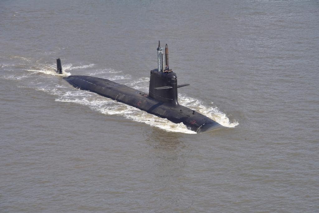INS Vagir Indian Navy project 75 the fifth submarine kalvari class commenced her sea trials on 1st february will be named ins vagir INS Vagir : भारतीय नौदलाची ताकद वाढणार, 'आयएनएस वागीर' पानबुडीची समुद्री चाचणी सुरु