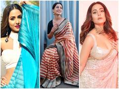 Hina Khan Saree Look: हिना खान साड़ी में भी लगाती हैं ग्लैमर का तड़गा, खूबसूरती में देती हैं एक्ट्रेसेस को टक्कर