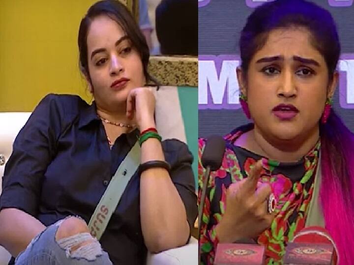 BiggBoss Ultimate Vanitha  angry with Suja Varunee and her shivakumar BiggBoss Ultimate: ''உன் புருஷன் கொச்சைப்படுத்தினார்'' - சுஜாவை வெளுத்து வாங்கிய வனிதா..