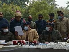 Greater Noida News: अंतरराज्यीय गिरोह के चार वाहन चोर गिरफ्तार, मौके से कटी हुई गाड़ियां और पार्ट्स बरामद