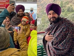 Punjab Election 2022: चुनाव से पहले मां वैष्णो के दरबार पहुंचे Navjot Singh Sidhu, लिखा - दुष्टों दा विनाश कर, पंजाब दा कल्याण कर...