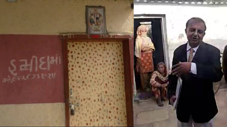 Ahmedabad Congress black Magic : Vignan Jatha at Tantrik home, Hamidaben home lock કોંગ્રેસમાં કાળા જાદુનો મામલોઃ તાંત્રિક હામિદાબેનના ઘરે તાળા, વિજ્ઞાન જાથા પહોંચ્યું ધોરાજી