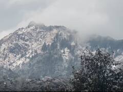 Nainital Snowfall: नैनीताल में बर्फबारी से बदला मौसम का मिजाज, बर्फ की चादर ओढ़े दिखी पहाड़ियां, पर्यटकों में खुशी