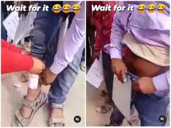 Watch: परीक्षा में नकल के लिए छात्र ने ऐसी जगह रखे चीटिंग के पर्चे, टीचर ने किया फिर ये