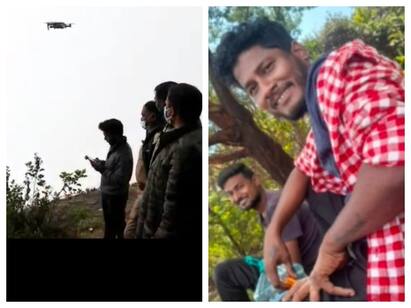 Madurai youth who fell on Kodaikanal hill செல்ஃபி மோகம்: 500 அடி பள்ளத்தாக்கில் தவறி விழுந்த மதுரை இளைஞர்: கொடைக்கானலில் ட்ரோன் மூலம் தேடும் பணி!