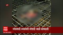 Pune : स्लॅबसाठी बनवलेली लोखंडी जाळी अचानक कामगारांवर कोसळली : ABP Majha