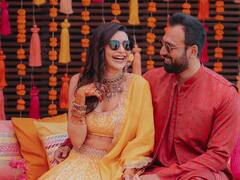 WEDDING : करिष्मा तन्नाच्या हाताला लागली वरुणच्या नावाची मेहेंदी; पाहा फोटो