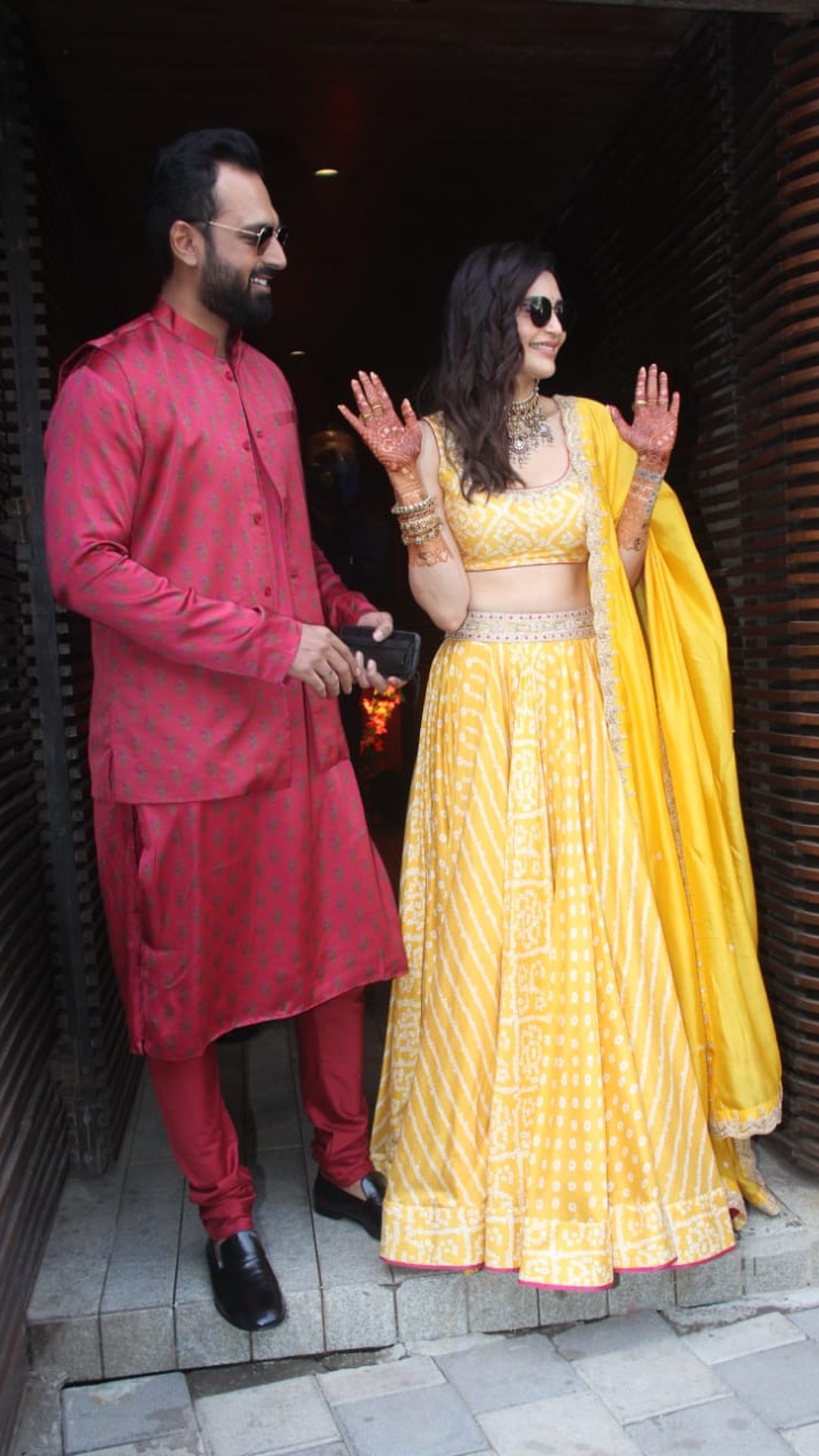 Trending designer outfit for haldi and mehndi ceremony – Joshindia