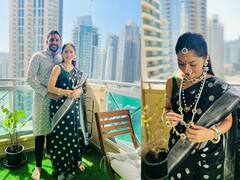 पाहा सोनालीच्या पहिल्या संक्रांतीचे खास फोटो!