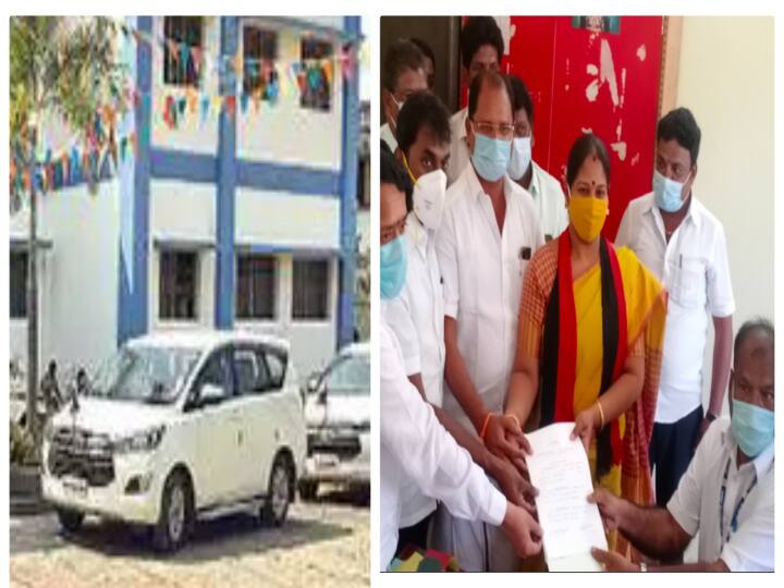 Urban Localbody Election | வேட்புமனுத் தாக்கலின் போது  விதிமுறைகளை மீறிய அமைச்சர் எ.வ.வேலுவின் மகன்