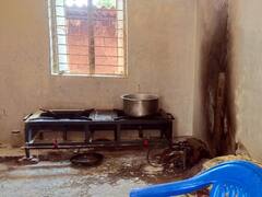 தஞ்சையில் அரசு பள்ளி சத்துணவு கூடத்தில் தீவிபத்து - உடனடியாக அணைக்கப்பட்டதால் பெரும் விபத்து தவிர்ப்பு