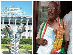 Urban Local Body Election: ‛கிருஷ்ணர் காப்பாற்றுவார்...’ சிலையோடு வந்து மனுத்தாக்கல் செய்த மதுரை காங்கிரஸ் வேட்பாளர்!