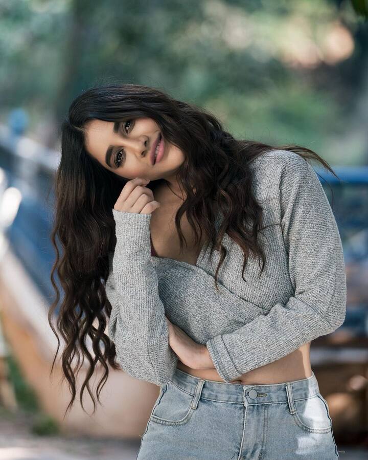 ఇస్మార్ట్ శంకర్ బ్యూటీగా తెలుగు ప్రేక్షకులకు చేరువైంది. తరువాత మ్యాస్ట్రో సినిమాతో అలరించింది.    -Image credit: NabhaNatesh/Instagram