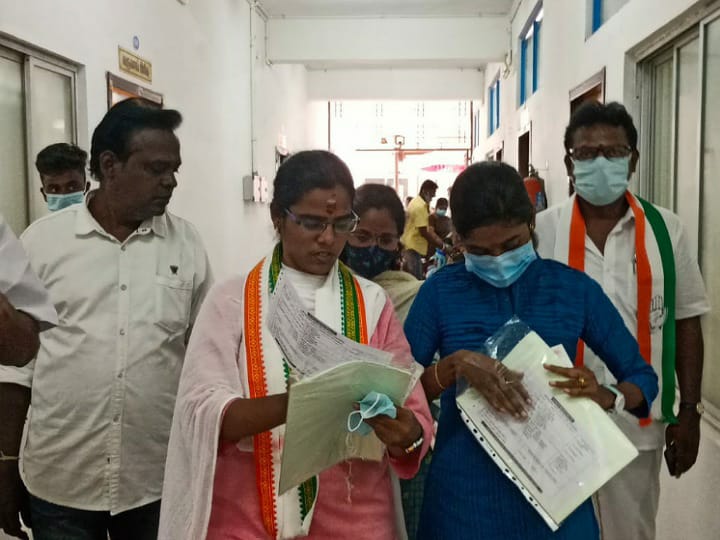 Local body election | கரூரில் காங்கிரஸ் வேட்பாளராக களம் இறங்கும் 24 வயது மாணவி