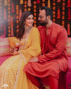 WEDDING : करिष्मा तन्नाच्या हाताला लागली वरुणच्या नावाची मेहेंदी; पाहा फोटो