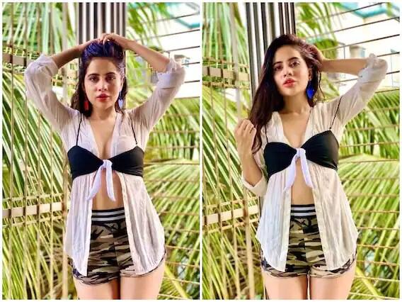 Urfi Javed Glamours Photo: બિગ બૉસ ઓટીટી (Bigg Boss Ott)થી ચર્ચામાં આવેલી એક્ટ્રેસ ઉર્ફી જાવેદ (Urfi Javed) પોતાની અતરંગી ડ્રેસિંગ સેન્સને લઇને હંમેશા ચર્ચામાં રહે છે. જોકે આનાથી તેને કોઇ ફરક નથી પડતો અને આવા એક્સપેરીમેન્ટ સતત કરતી રહે છે. હવે એકવાર ફરીથી (Urfi Javed Look)નો કંઇક આવો જ લૂક જોવા મળ્યો છે.