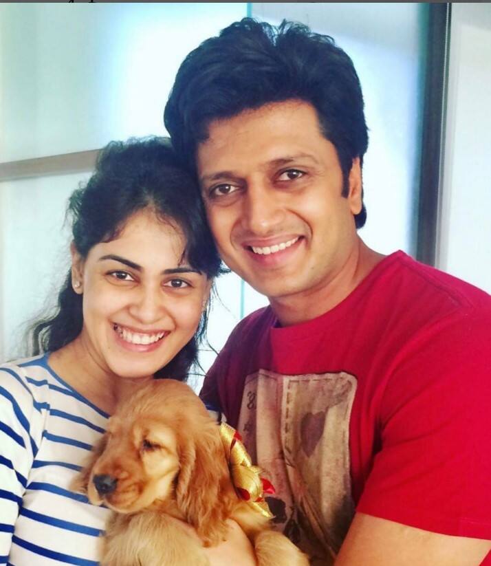 जेनेलिया आणि रितेश यांनी 2012 साली लग्नगाठ बांधली. (Riteish Deshmukh/Instagram)