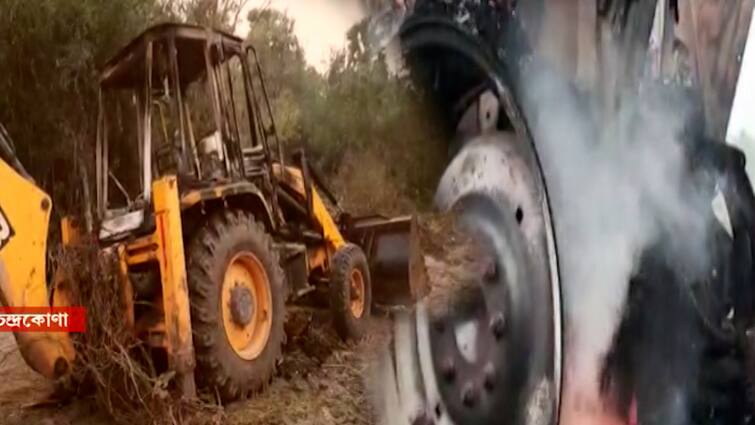 Paschim Medinipur Chandrakona Truck filled with soil flipped man killed Chandrakona News: মাটিভর্তি ট্রাক চাপা পড়ে মৃত ১, চন্দ্রকোনায় চরমে উঠল অশান্তি