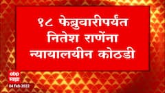 Nitesh Rane : नितेश राणेंची आजची रात्रही कोठडीत, उद्या होणार जामीन अर्जावर सुनावणी