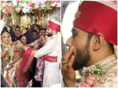 Watch: दुल्हन को देख सीटियां मारने लगा दूल्हा, तो दुल्हन ने किया जबरदस्त डांस