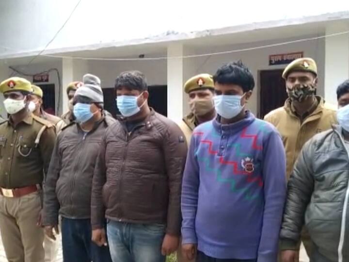 Raebareli  STF and Bhadokhar police busted Inter-state ganja smugglers Arrested 7 ANN Raebareli News: रायबरेली पुलिस ने अंतर्राज्यीय गांजा तस्कर गिरोह का किया पर्दाफाश, 7 आरोपियों को दबोचा