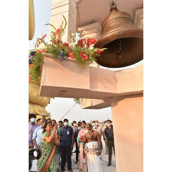 In Pics: సహస్రాబ్ది సమారోహం వేడుకల్లో పాల్గొన్న ఎమ్మెల్యే రోజా