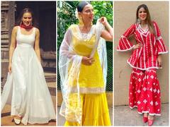 Nia Sharma Desi Look: बिकिनी छोड़ निया शर्मा ने जब-जब अपनाया देसी अवतार, फैंस बोल उठे- अप्सरा का हुआ दीदार