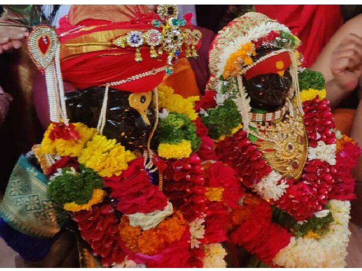 Pandharpur Vitthal Rukmini Vivah Marriage today Basant Panchami 2022 Live Update शुभमंगल सावधान...! विठुराया नवरदेव, रखुमाई नवरी; वसंत पंचमीच्या मुहूर्तावर पडल्या अक्षता  