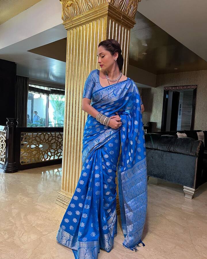 काही दिवसांपूर्वी अंकिताचा आणि विकी जैनचा विवाह सोहळा पार पडला.(Ankita Lokhande/Instagram)