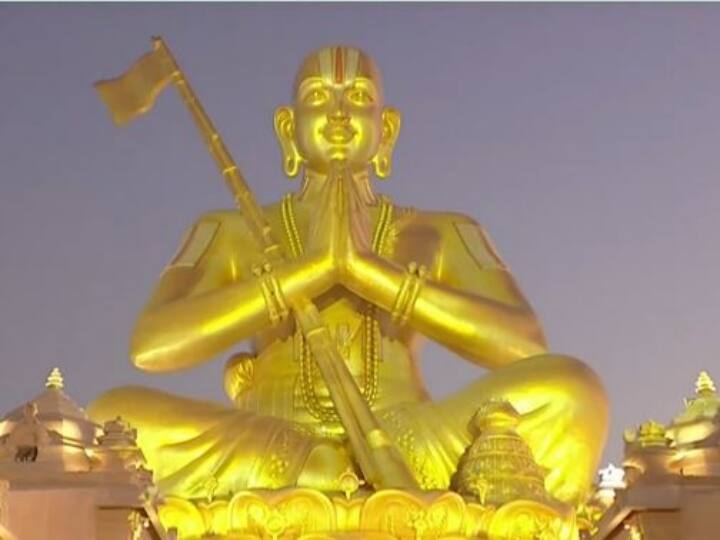 प्रधानमंत्री नरेंद्र मोदी ने 216 फीट ऊंची Statue of Equality को देश को समर्पित किया, पंचधातु से बनी है ये प्रतिमा