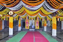 PHOTO : धरतीवर अवतरलं स्वर्ग! आज पांडुरंगाच्या डोक्यावर पडणार अक्षता, विठ्ठल-रुक्मिणीचा लग्नसोहळा