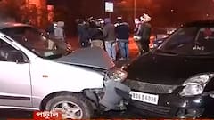 Accident: হাইল্যান্ড পার্ক মোড়ে পরপর দুটি পুলিশের গাড়িকে ধাক্কা বেপরোয়া গাড়ির, আহত ২। Bangla News