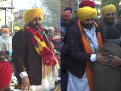 Punjab Election 2022: धुरी और बरनाला में किया भगवंत मान ने डोर-टू-डोर कैंपेन, कहा - राज्य में 'आप' की एकतरफा होगी जीत