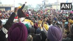 Punjab Election 2022: धुरी और बरनाला में किया भगवंत मान ने डोर-टू-डोर कैंपेन, कहा - राज्य में 'आप' की एकतरफा होगी जीत