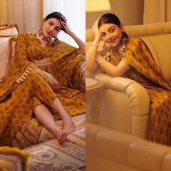 Kajal Aggarwal: కాజల్ ఫొటోషూట్, ఓరచూపులతో ఆకట్టుకుంటుంది