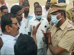 Watch Video : வழிமறித்த போலீஸ்... அவரை அடிக்க முடியாத ஆத்திரத்தில் வேட்பாளர் கணவரை சரமாறியாக தாக்கிய திமுக நிர்வாகி!