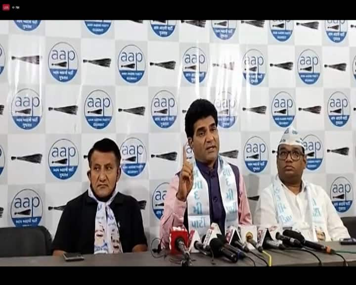 AAP leader Isudan Gadhvi allegation against BJP after lost five Councilors from Surat જે બહેને અમારી પર આક્ષેપ કર્યા તેમને જે-તે સમયે ત્રણ કરોડની ઓફર હતીઃ ઇસુદાન ગઢવી